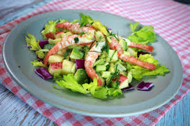 Classic Prawns salad